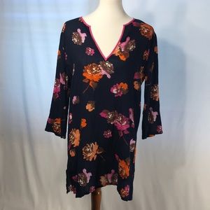 J. Crew Floral Tunic